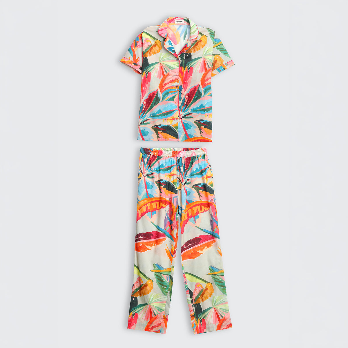 Jungle Leaf Pajama Set