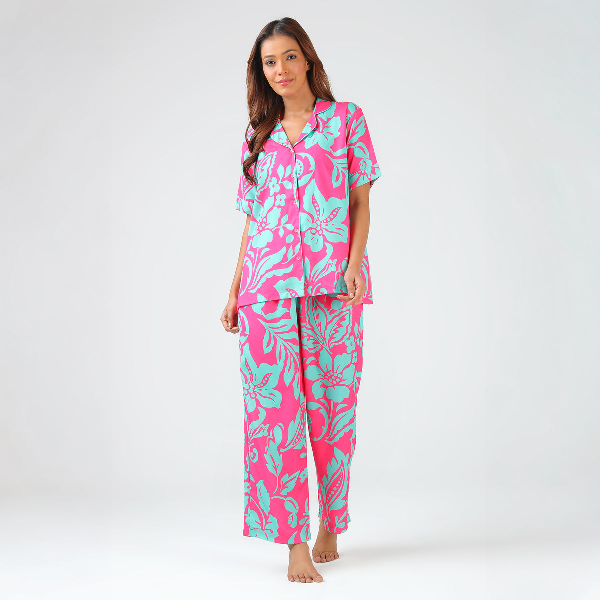 Pink Paradise Pajama Set