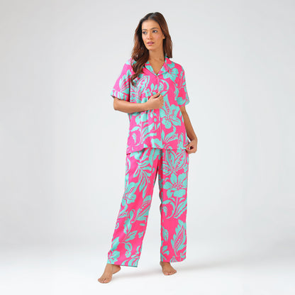 Pink Paradise Pajama Set