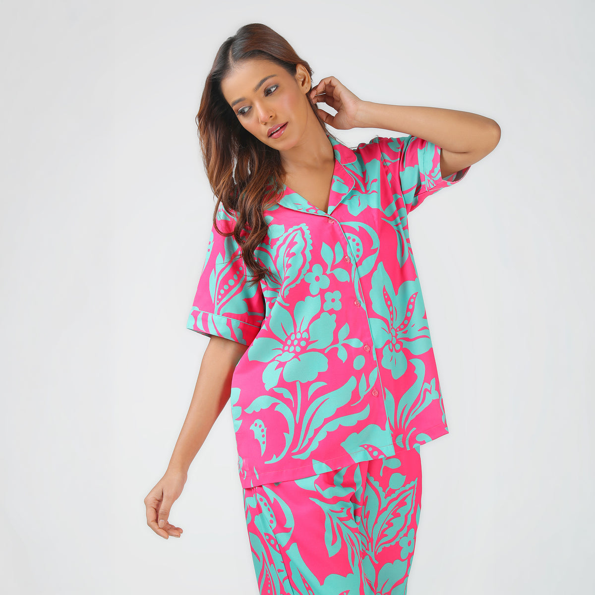Pink Paradise Pajama Set