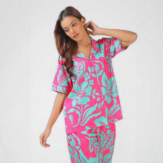 Pink Paradise Pajama Set