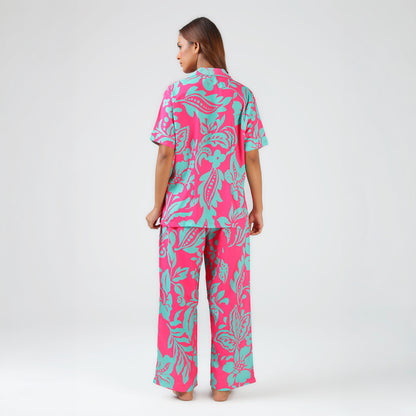 Pink Paradise Pajama Set