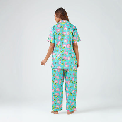 Lotus Pond Pajama Set