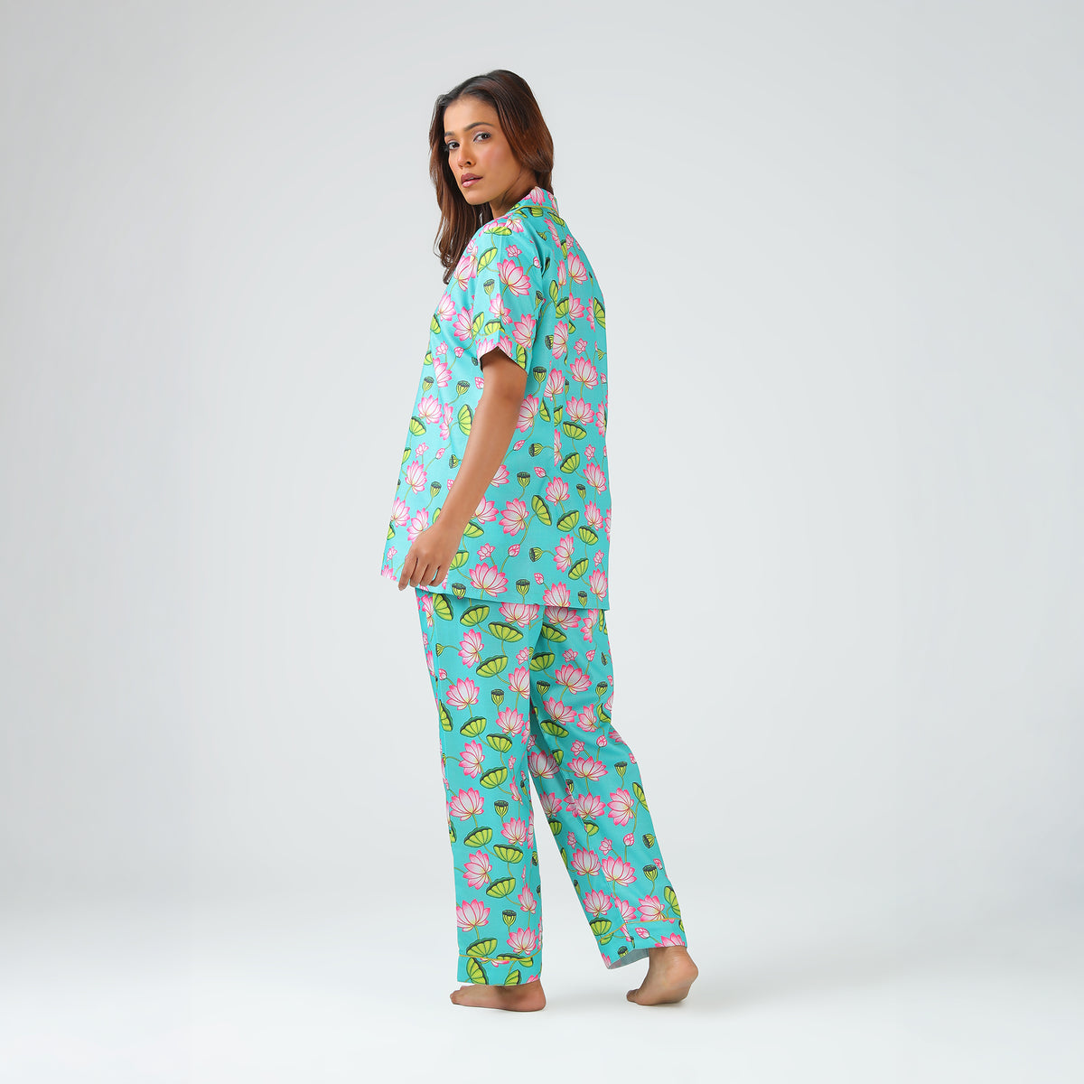 Lotus Pond Pajama Set