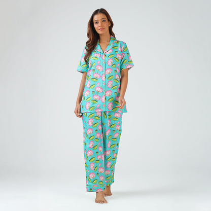 Lotus Pond Pajama Set