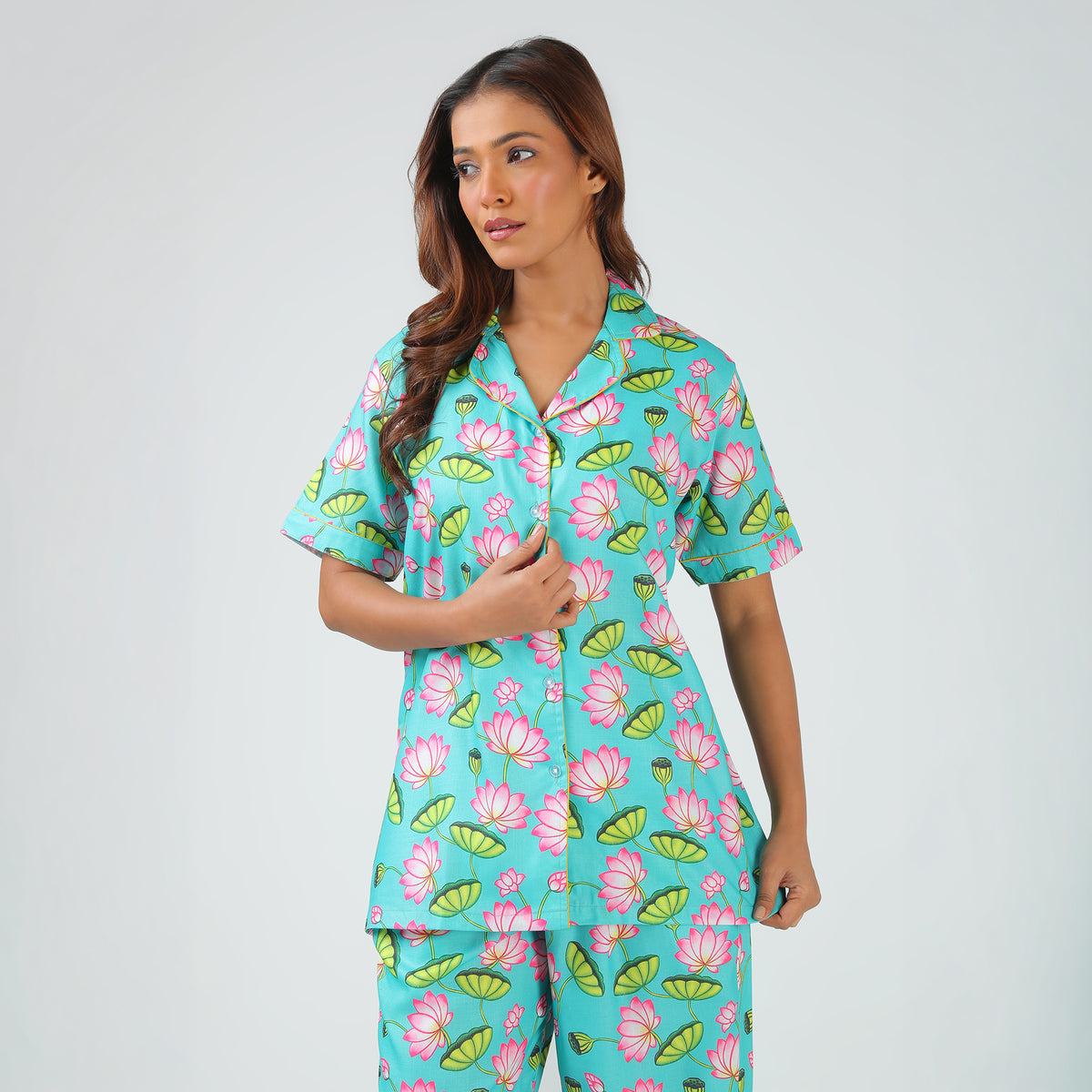 Lotus Pond Pajama Set