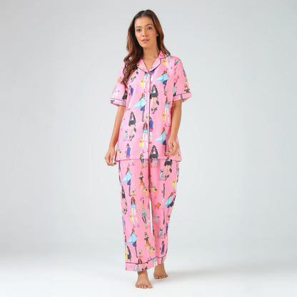 City Girl Pajama Set