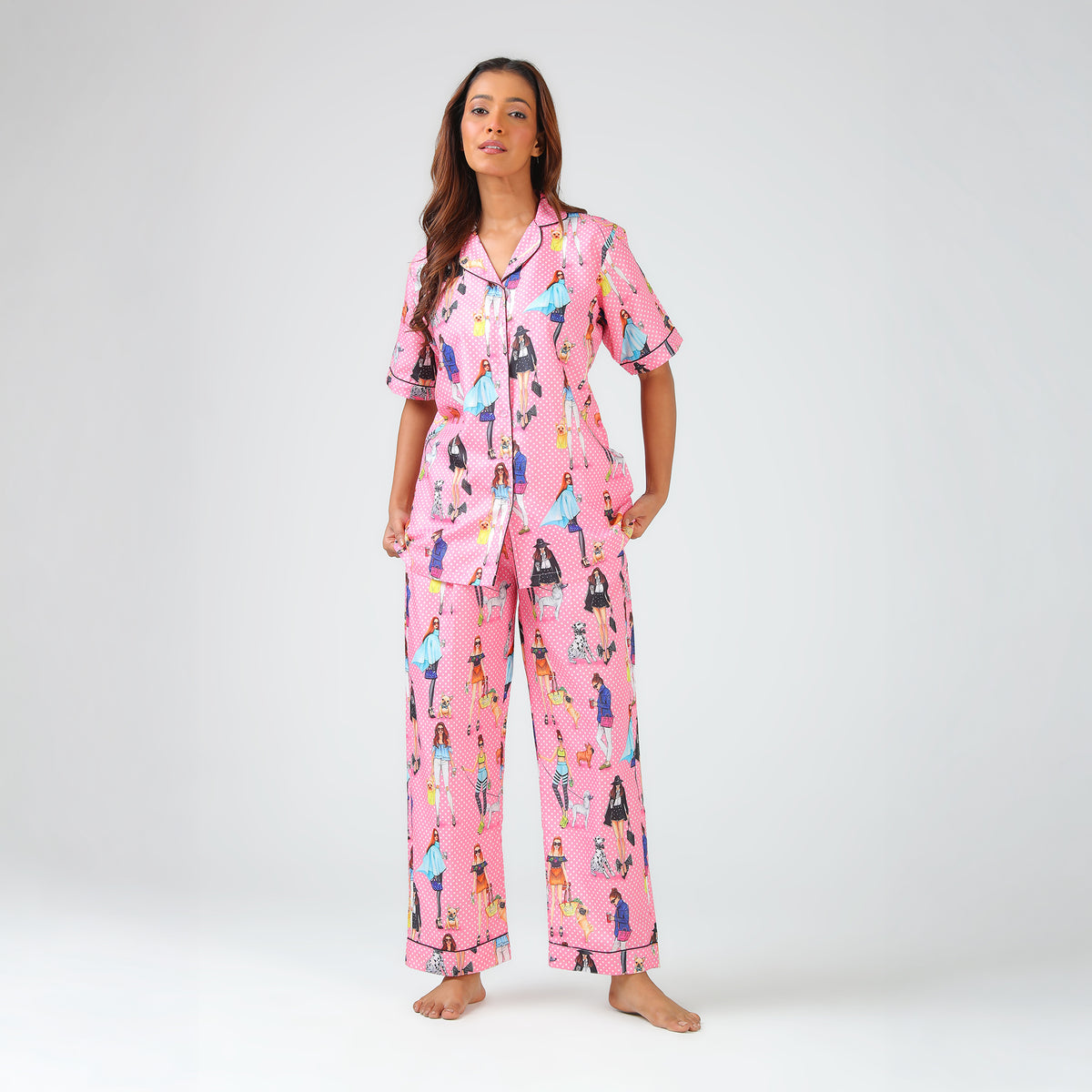 City Girl Pajama Set