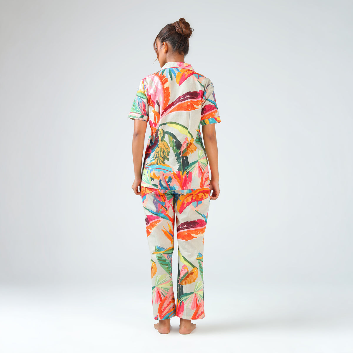 Jungle Leaf Pajama Set