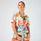 Jungle Leaf Pajama Set