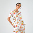 Snack Time Kitty Pajama Set