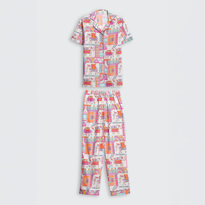 Royal Elephant Heritage Pajama Set