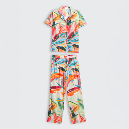 Jungle Leaf Pajama Set