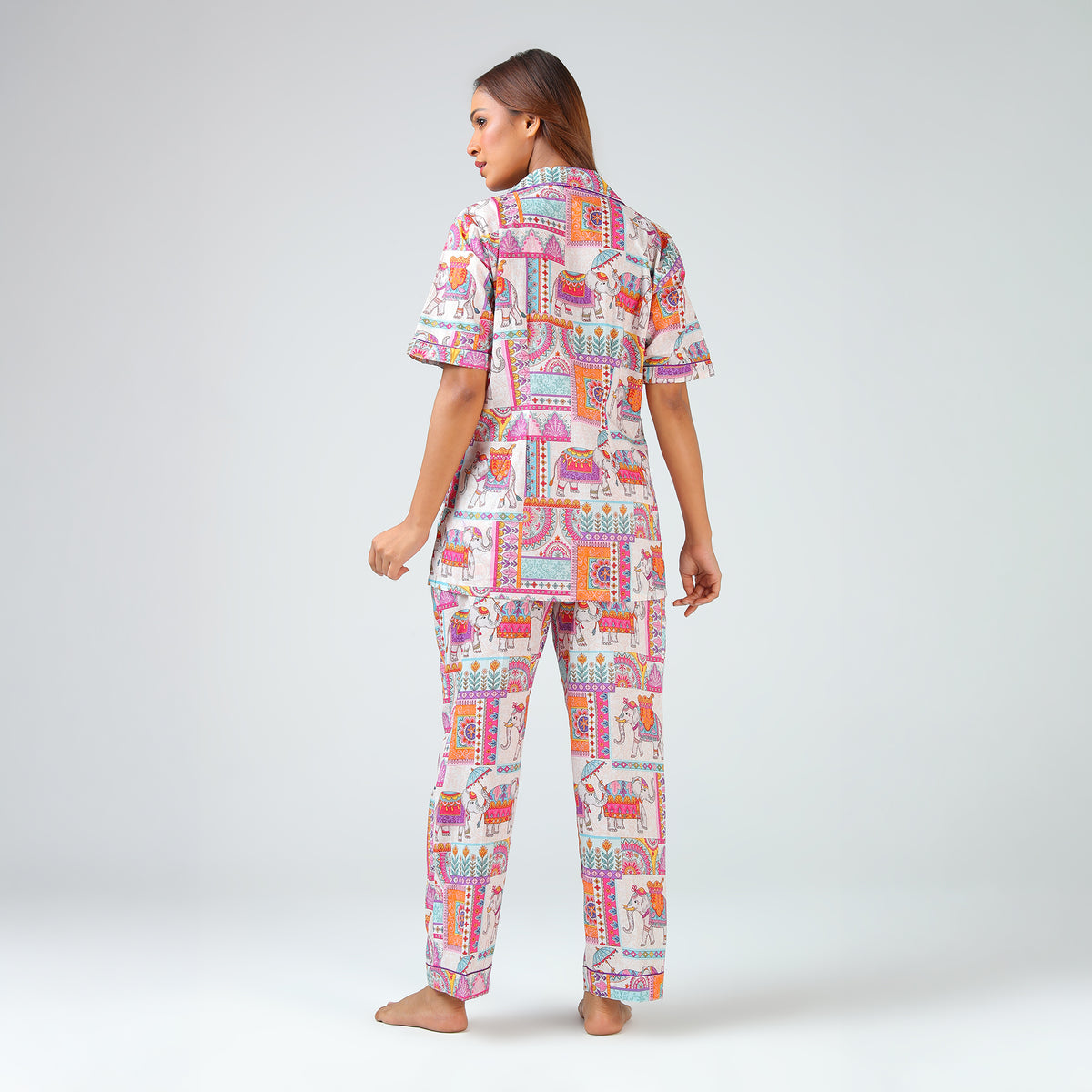 Royal Elephant Heritage Pajama Set
